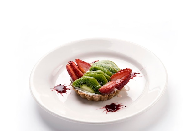 Zbliżenie talerza z potrawą